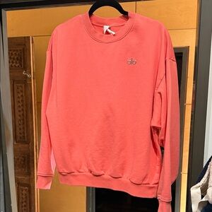 ALO Yoga Coral Crewneck Accolade